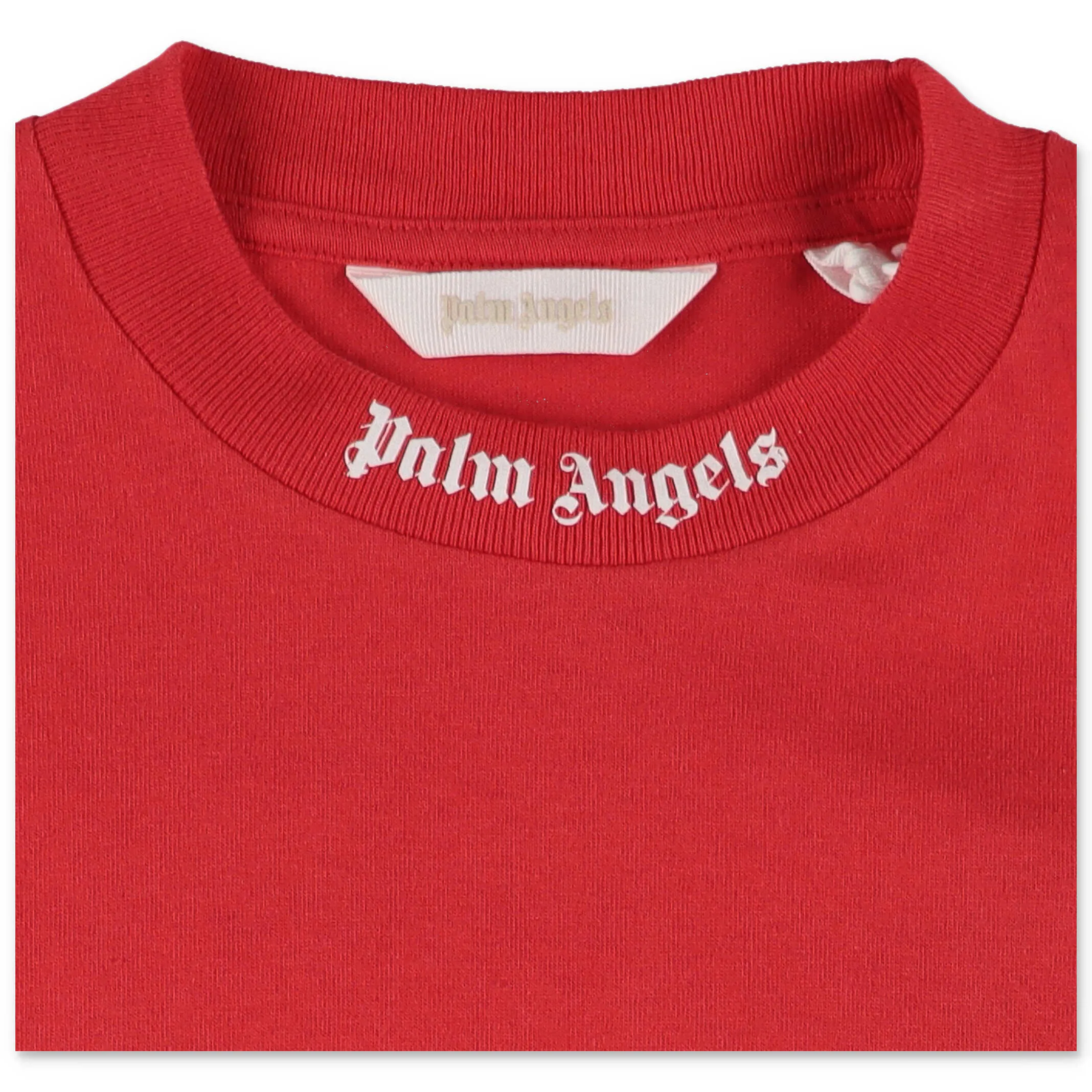 Palm Angels Kids Logo Print T-Shirt