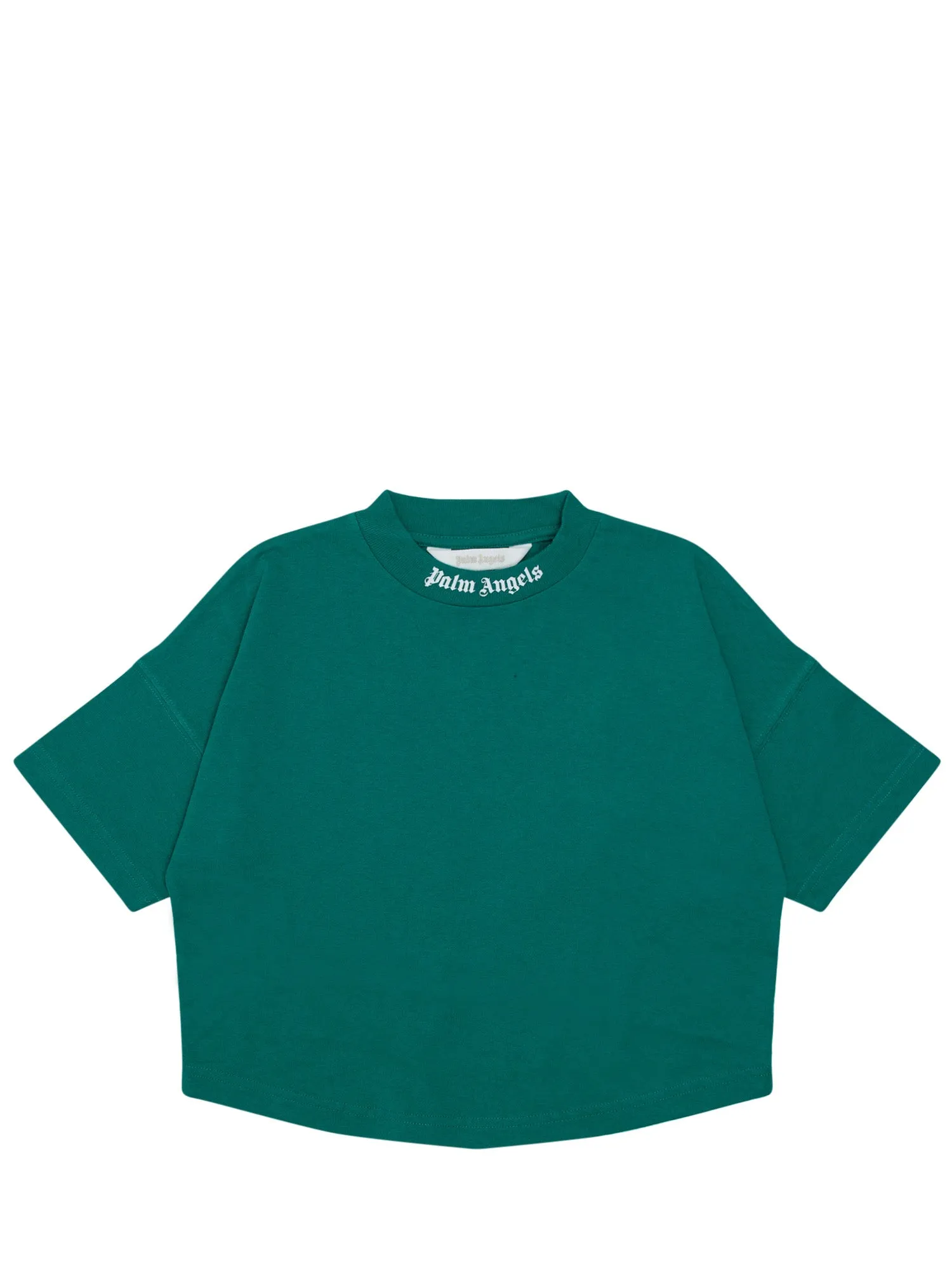 Palm Angels Kids Logo Print T-Shirt