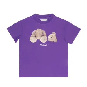 Palm Angels Kids Logo Print T-Shirt