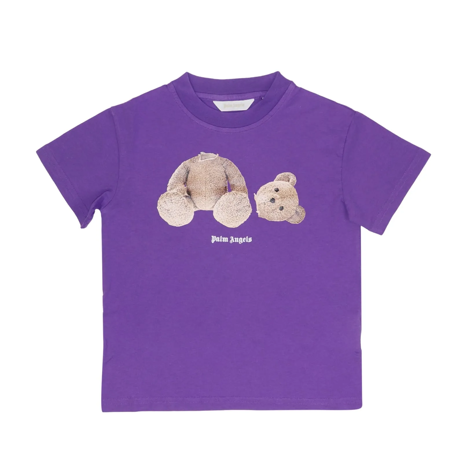 Palm Angels Kids Logo Print T-Shirt