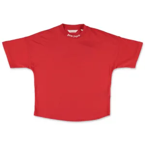 Palm Angels Kids Logo Print T-Shirt