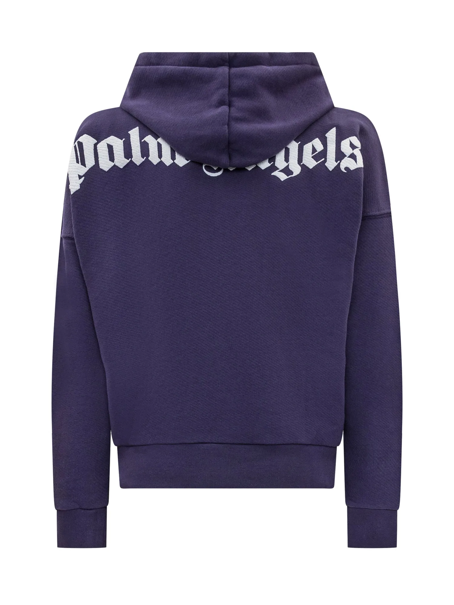 Palm Angels Kids Logo Print Zipped Jacket