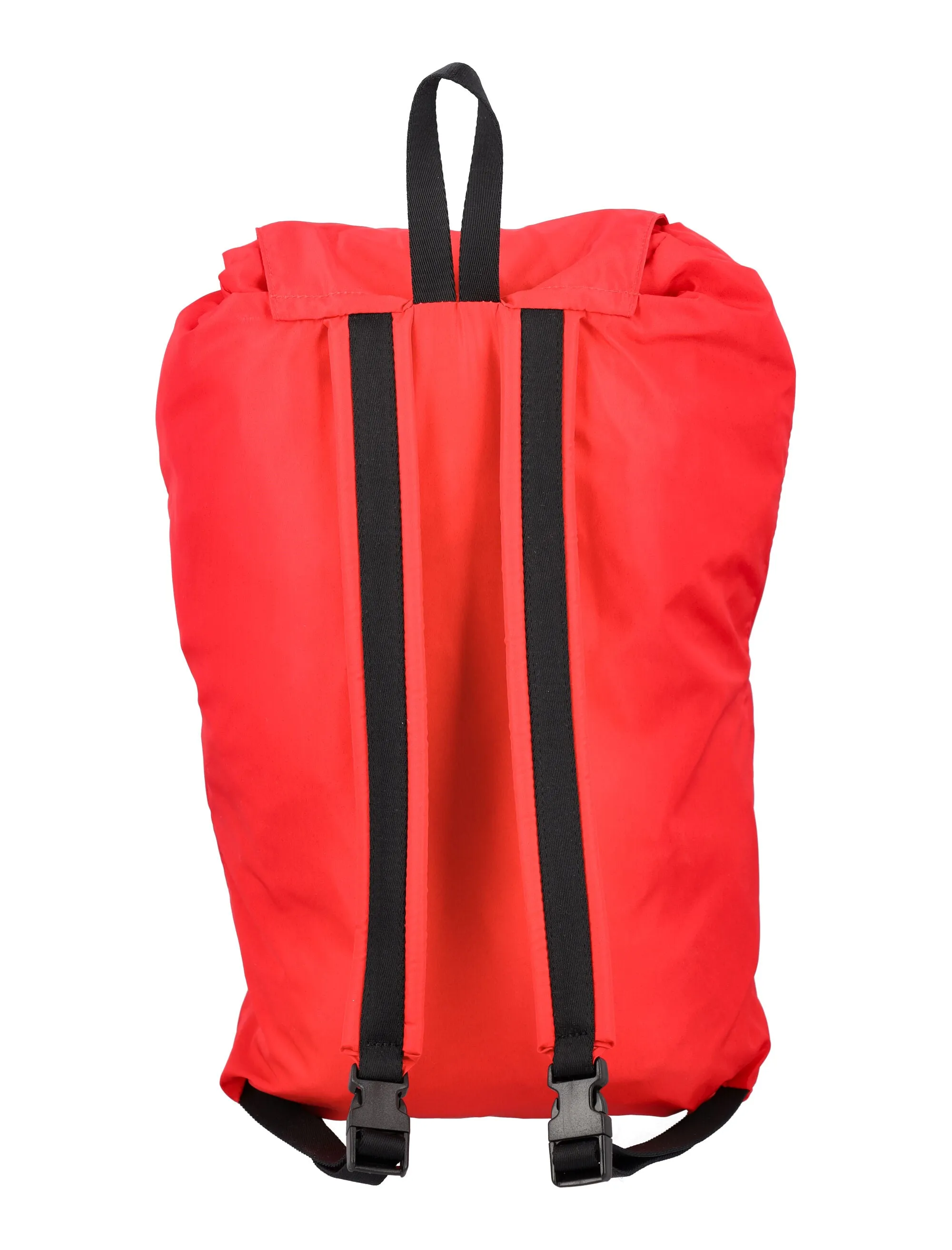 Palm Angels Kids Logo Printed Drawstring Backpack