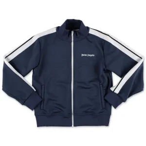 Palm Angels Kids Logo Printed Track Jacket