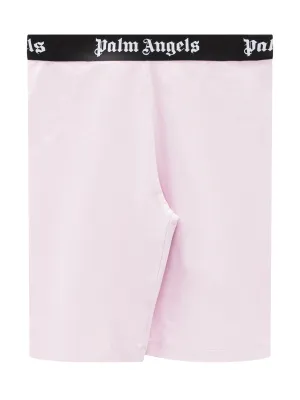 Palm Angels Kids Logo Waistband Shorts