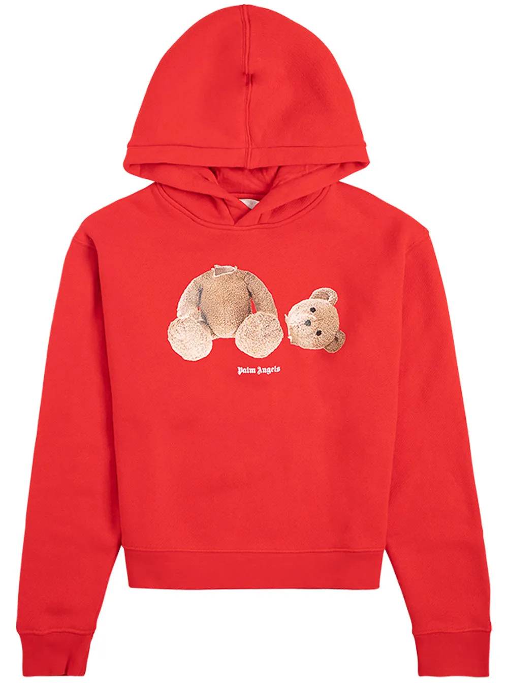 Palm Angels Kids Teddy Bear Print Hoodie