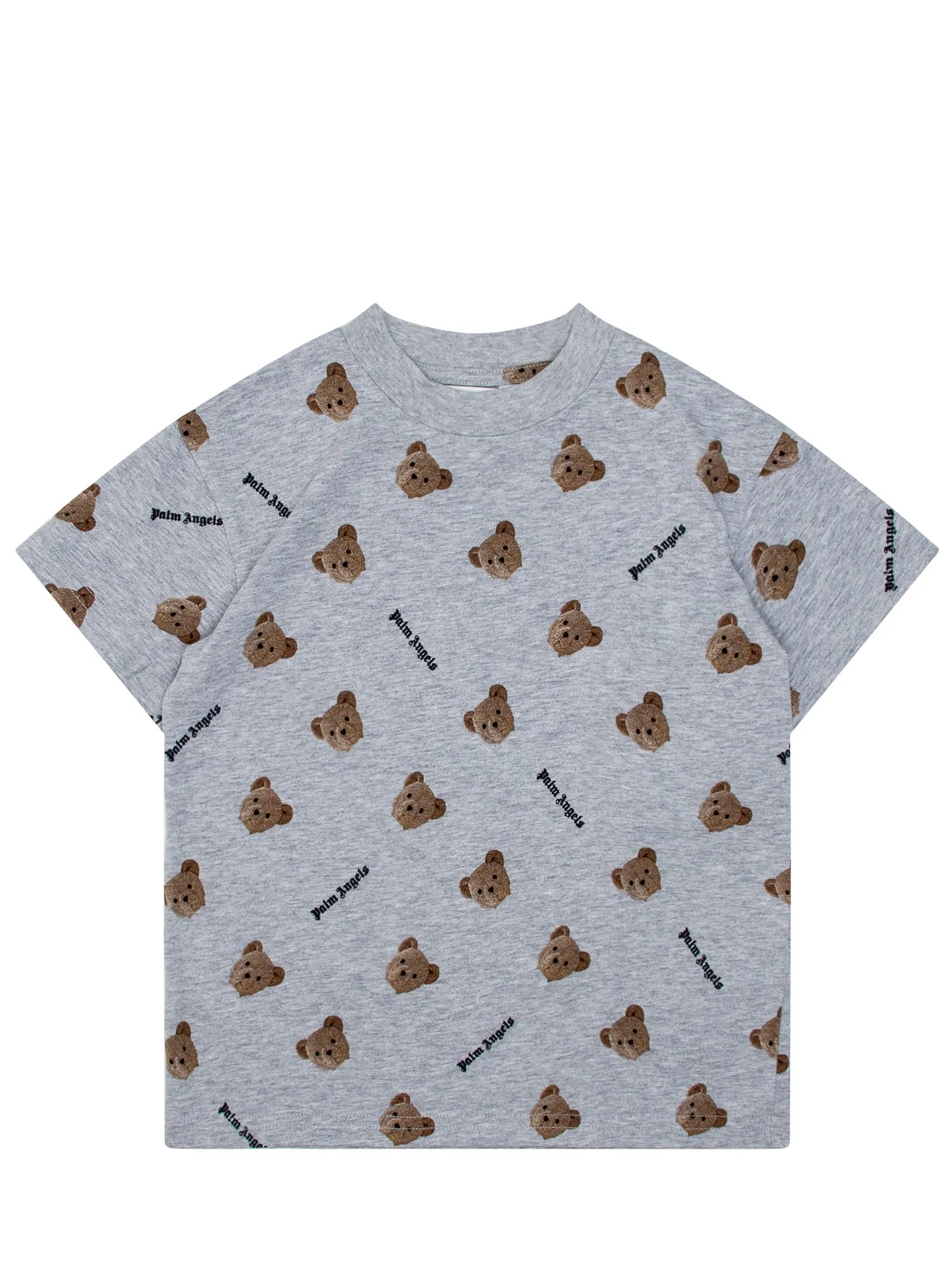 Palm Angels Kids Teddy Bear Print T-Shirt