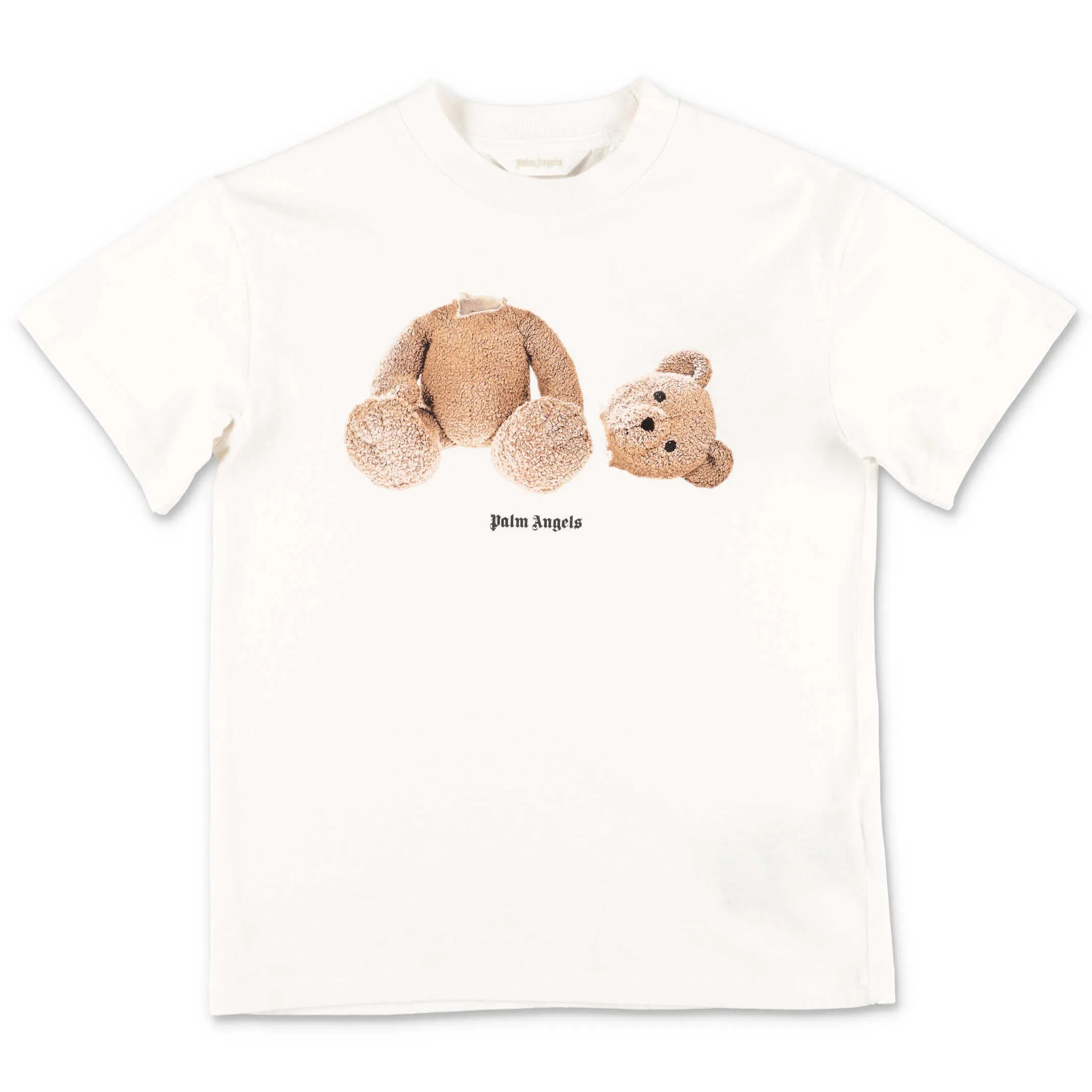 Palm Angels Kids Teddy Bear Print T-Shirt