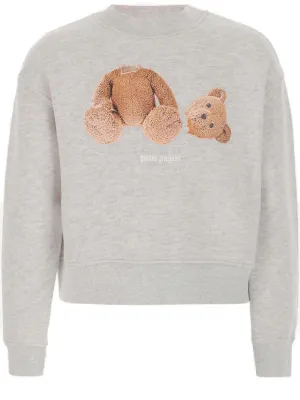 Palm Angels Kids Teddy Bear Printed Sweatshirt