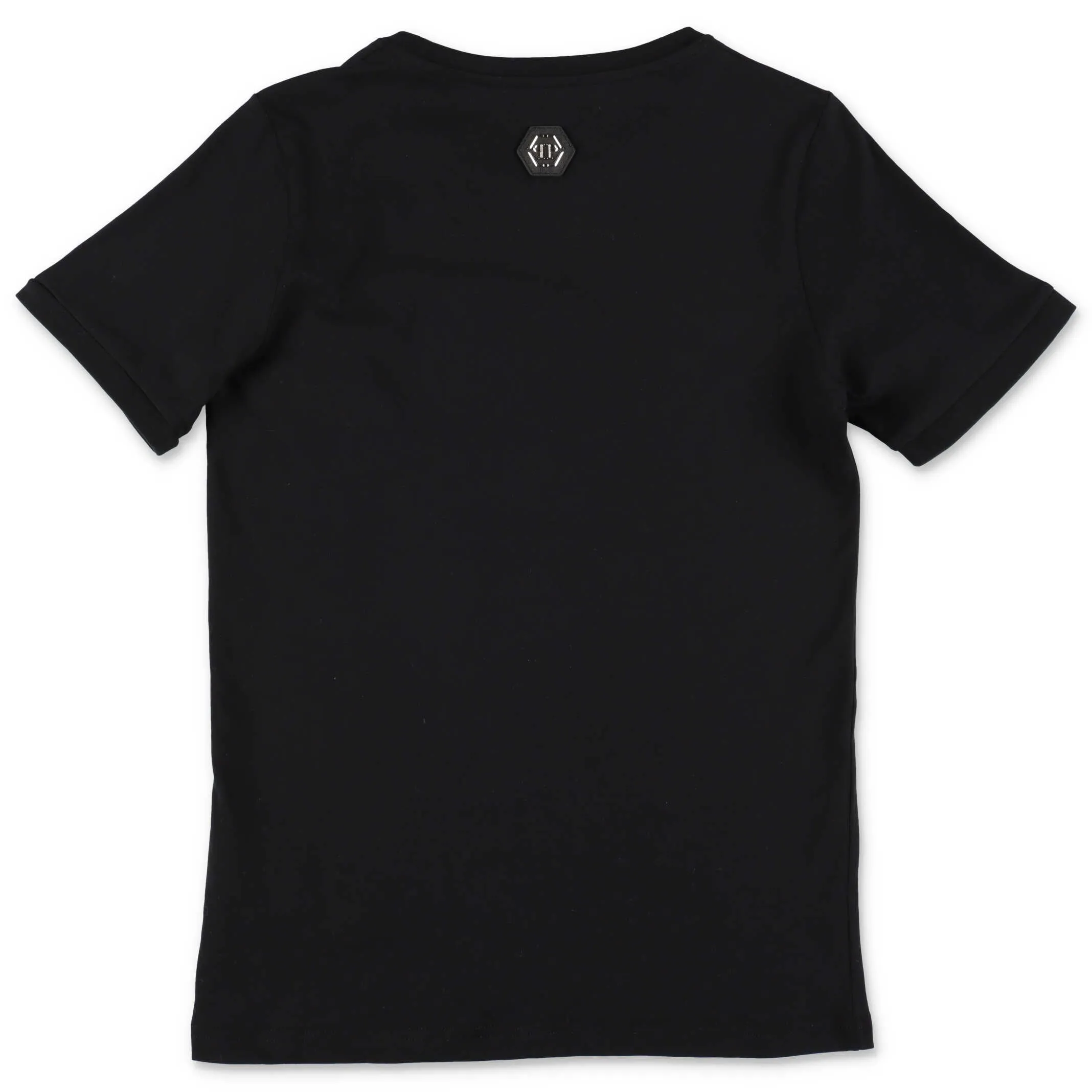 Philipp Plein Junior Crystal Embellished Skull T-Shirt