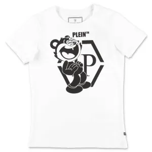 Philipp Plein Junior Graphic Printed T-Shirt