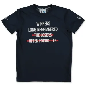 Prada Kids X North Sails Slogan Printed T-Shirt