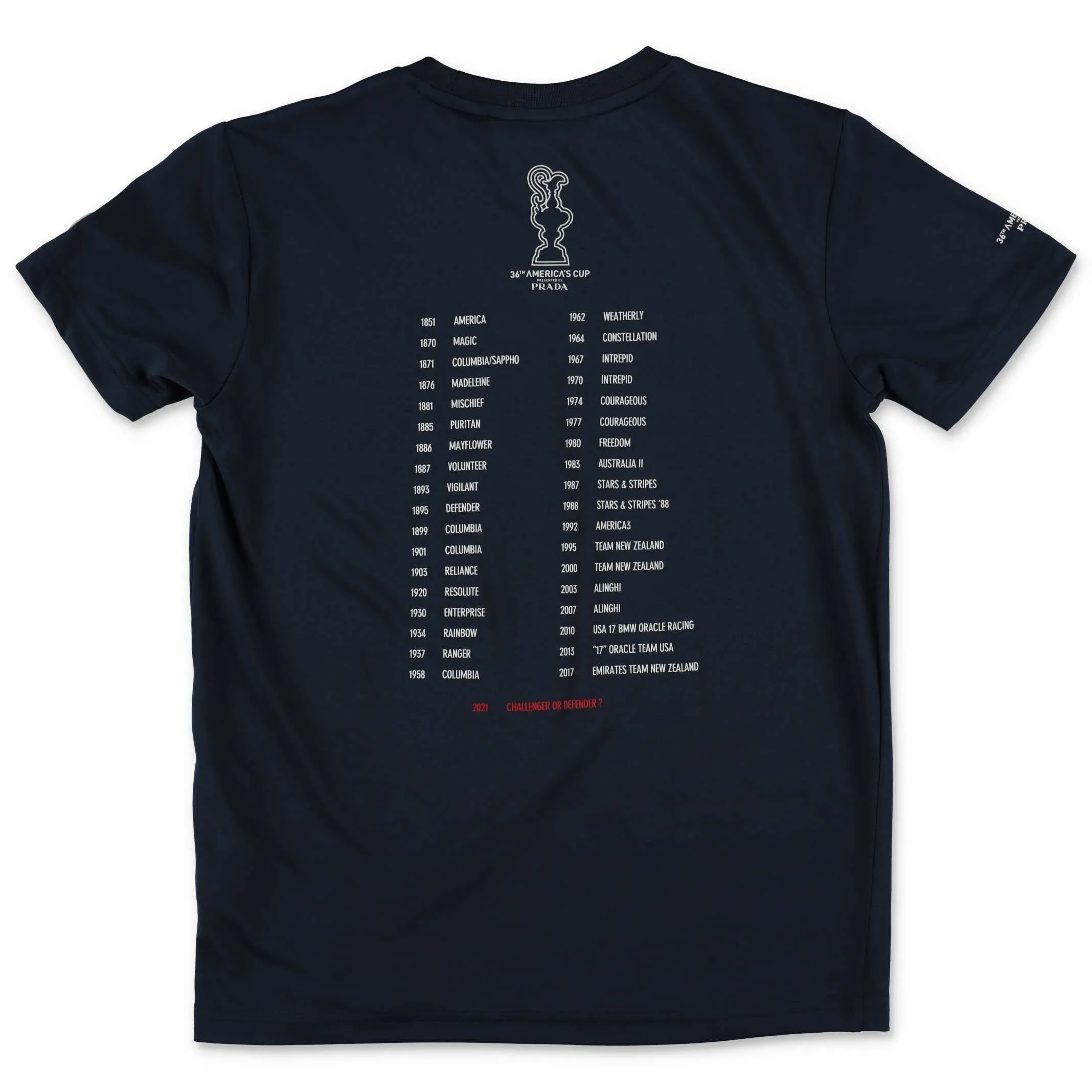 Prada Kids X North Sails Slogan Printed T-Shirt