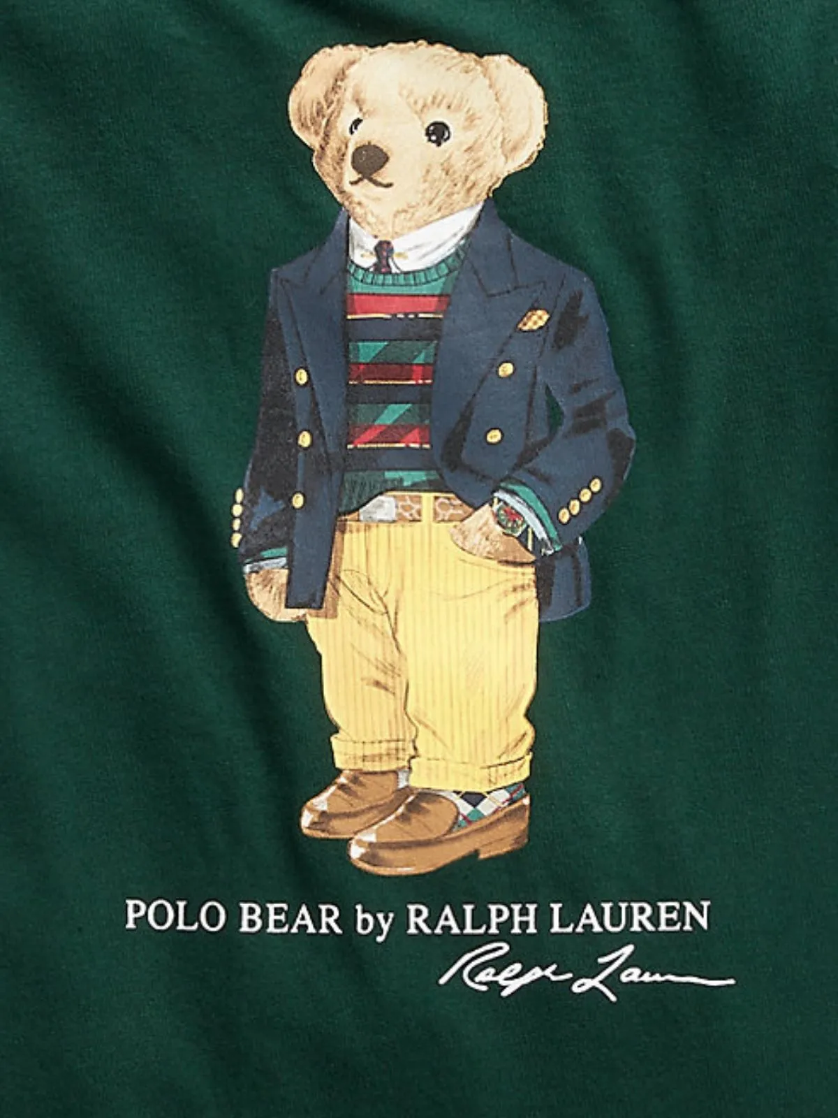 Ralph Lauren Kids Bear Print T-Shirt