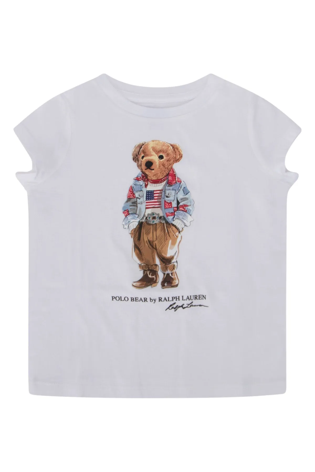 Ralph Lauren Kids Bear Printed T-Shirt