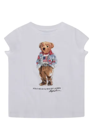 Ralph Lauren Kids Bear Printed T-Shirt