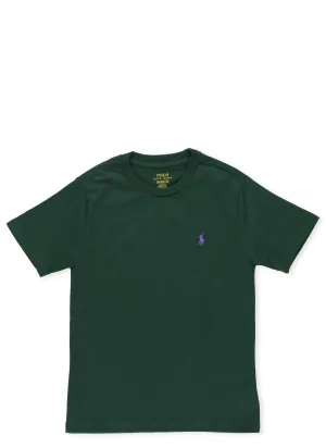 Ralph Lauren Kids Logo Embroidered Crewneck T-Shirt