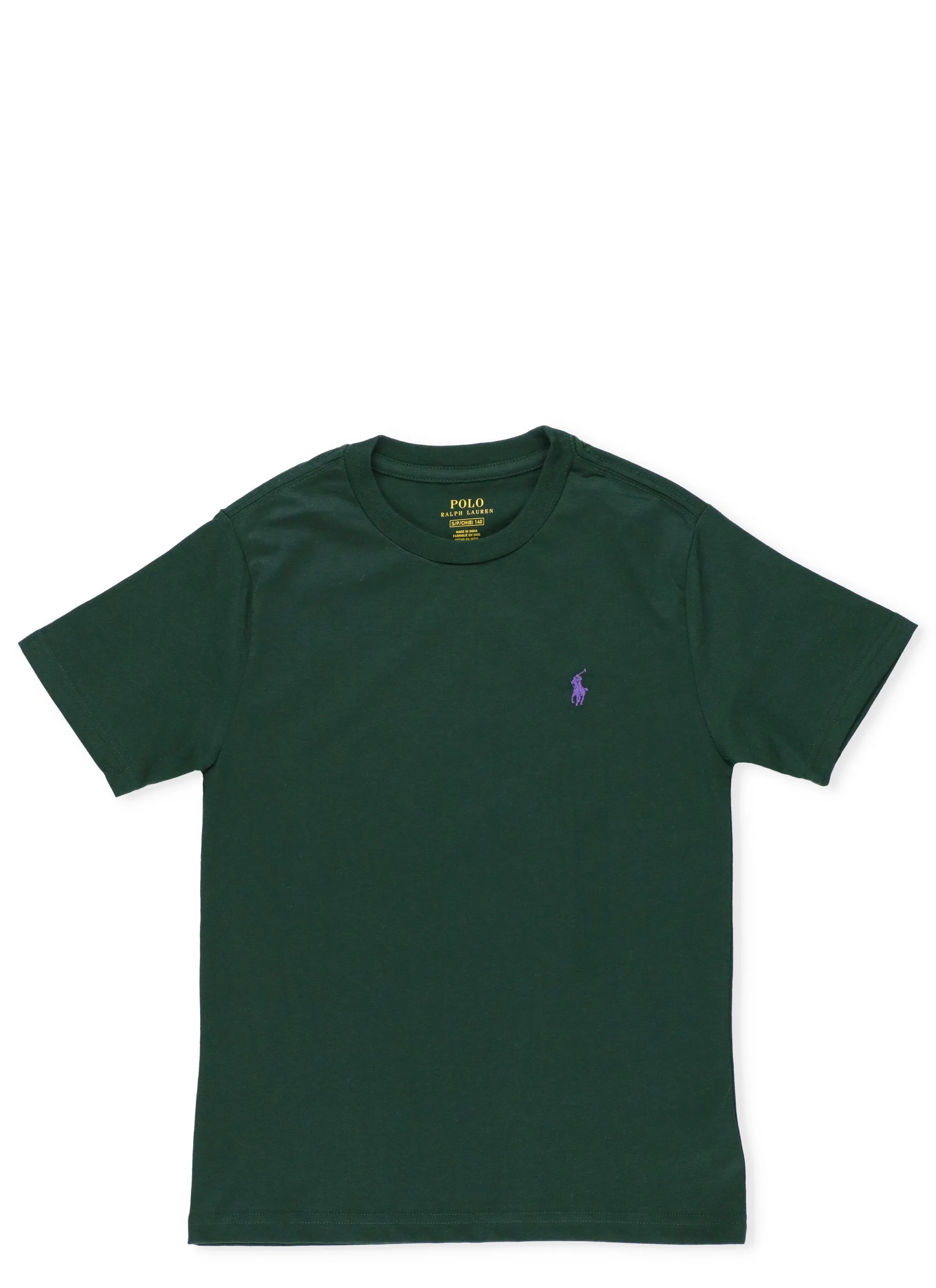 Ralph Lauren Kids Logo Embroidered Crewneck T-Shirt