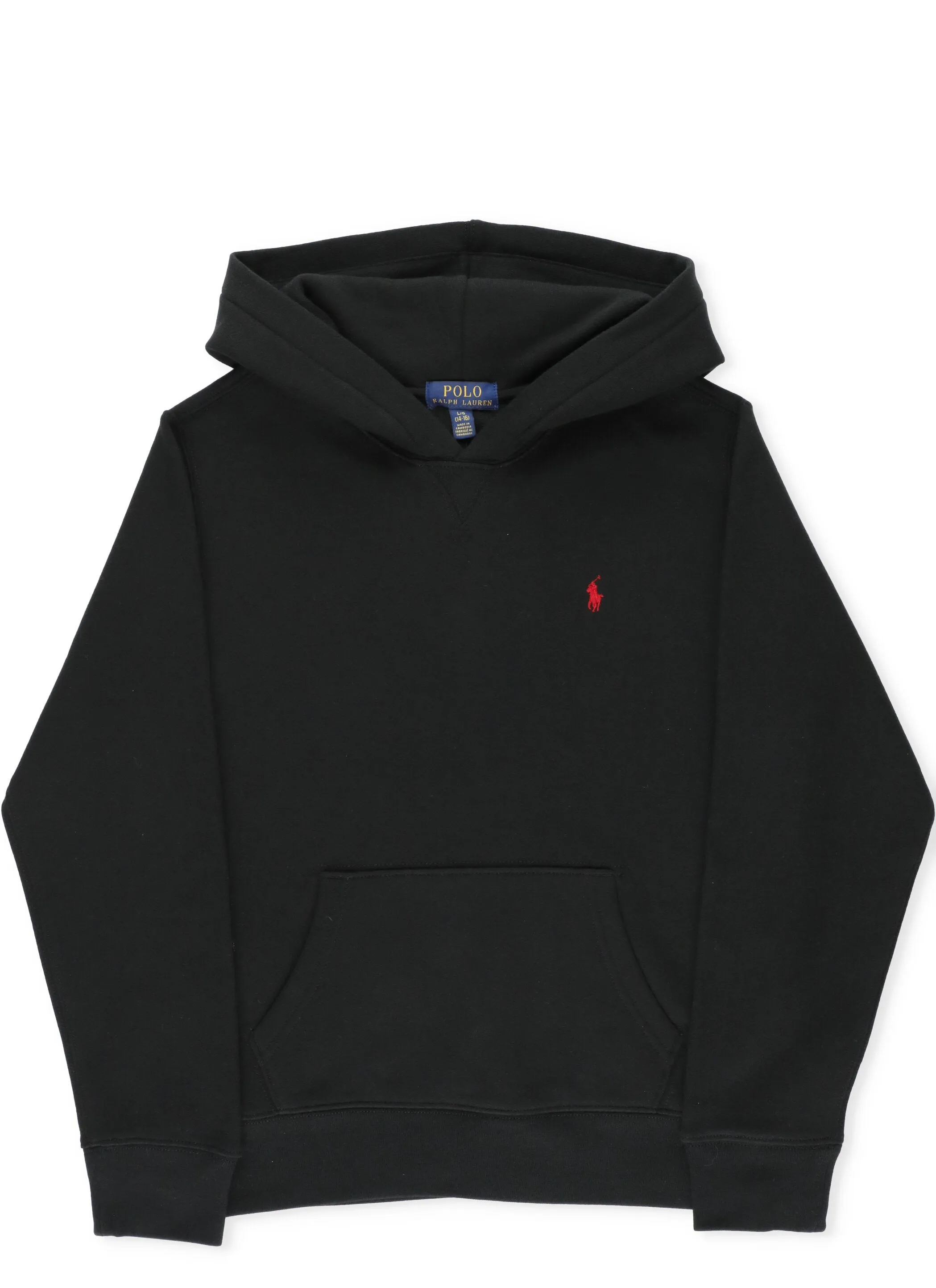 Ralph Lauren Kids Logo Embroidered Hoodie