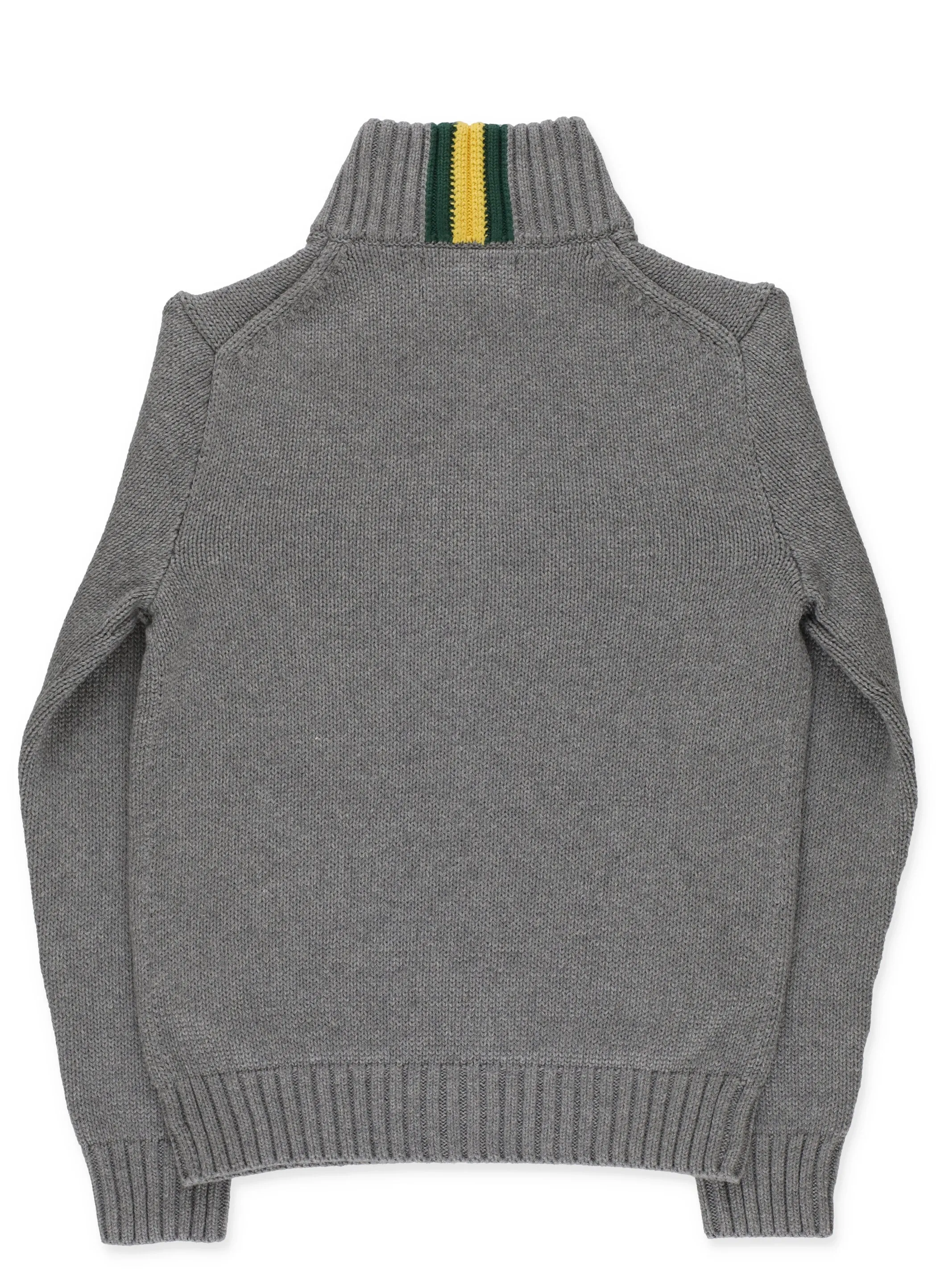 Ralph Lauren Kids Logo Embroidered Zipped Cardigan