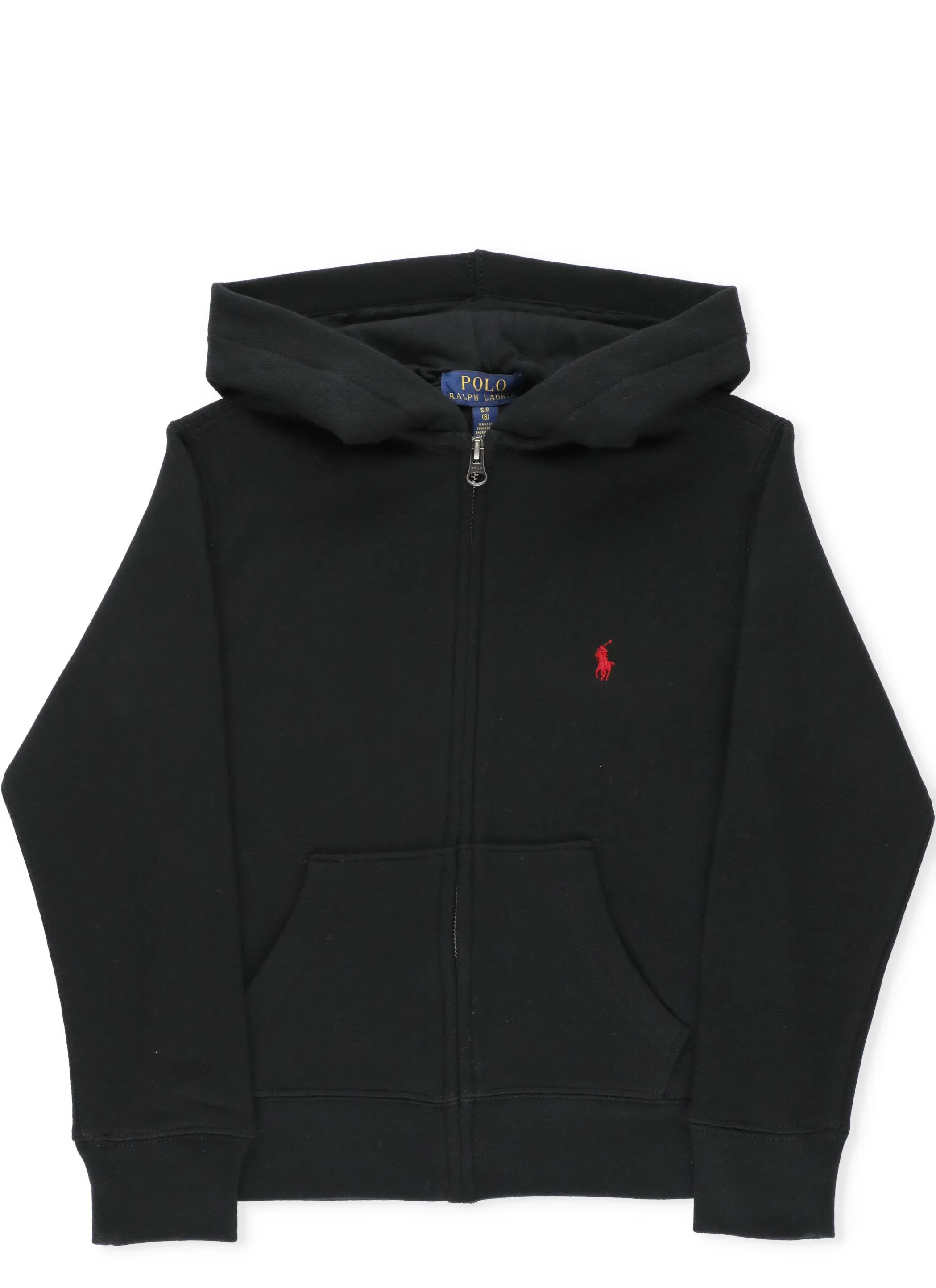Ralph Lauren Kids Logo Embroidered Zipped Hoodie