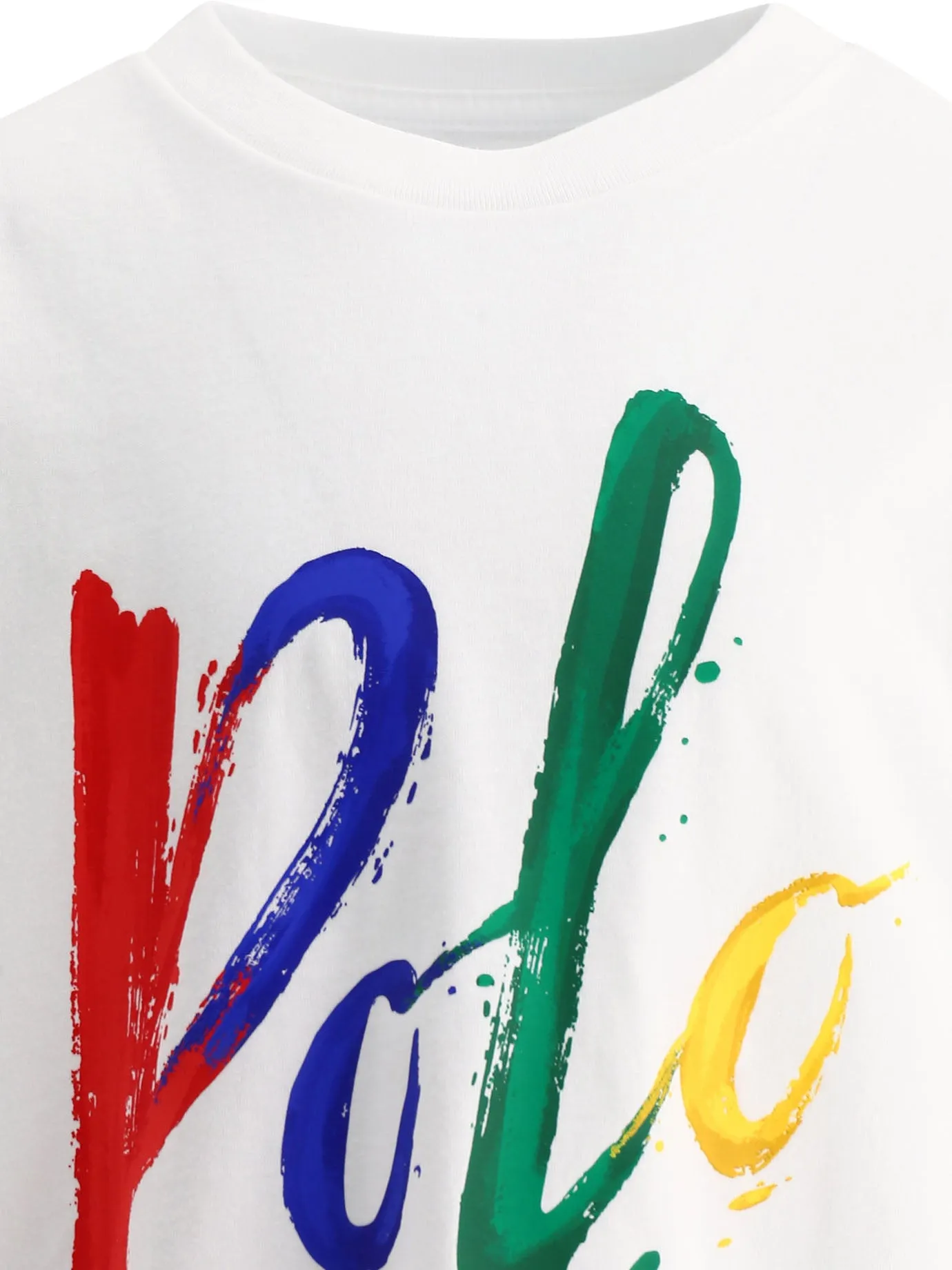 Ralph Lauren Kids Logo Printed Crewneck T-Shirt
