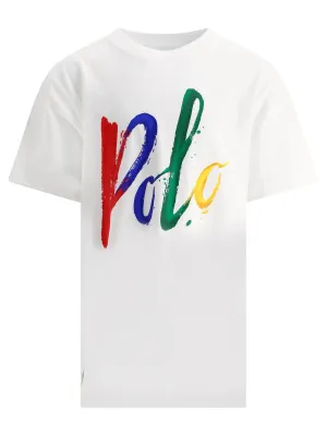 Ralph Lauren Kids Logo Printed Crewneck T-Shirt