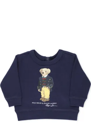 Ralph Lauren Kids Polo Bear Print Sweatshirt