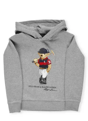 Ralph Lauren Kids Polo Bear Printed Hoodie