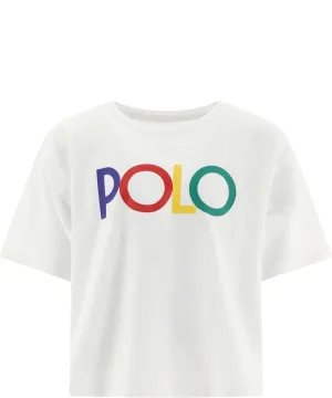 Ralph Lauren Kids Polo Print Crewneck T-Shirt