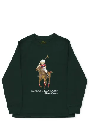Ralph Lauren Kids Pony Print Crewneck Sweatshirt