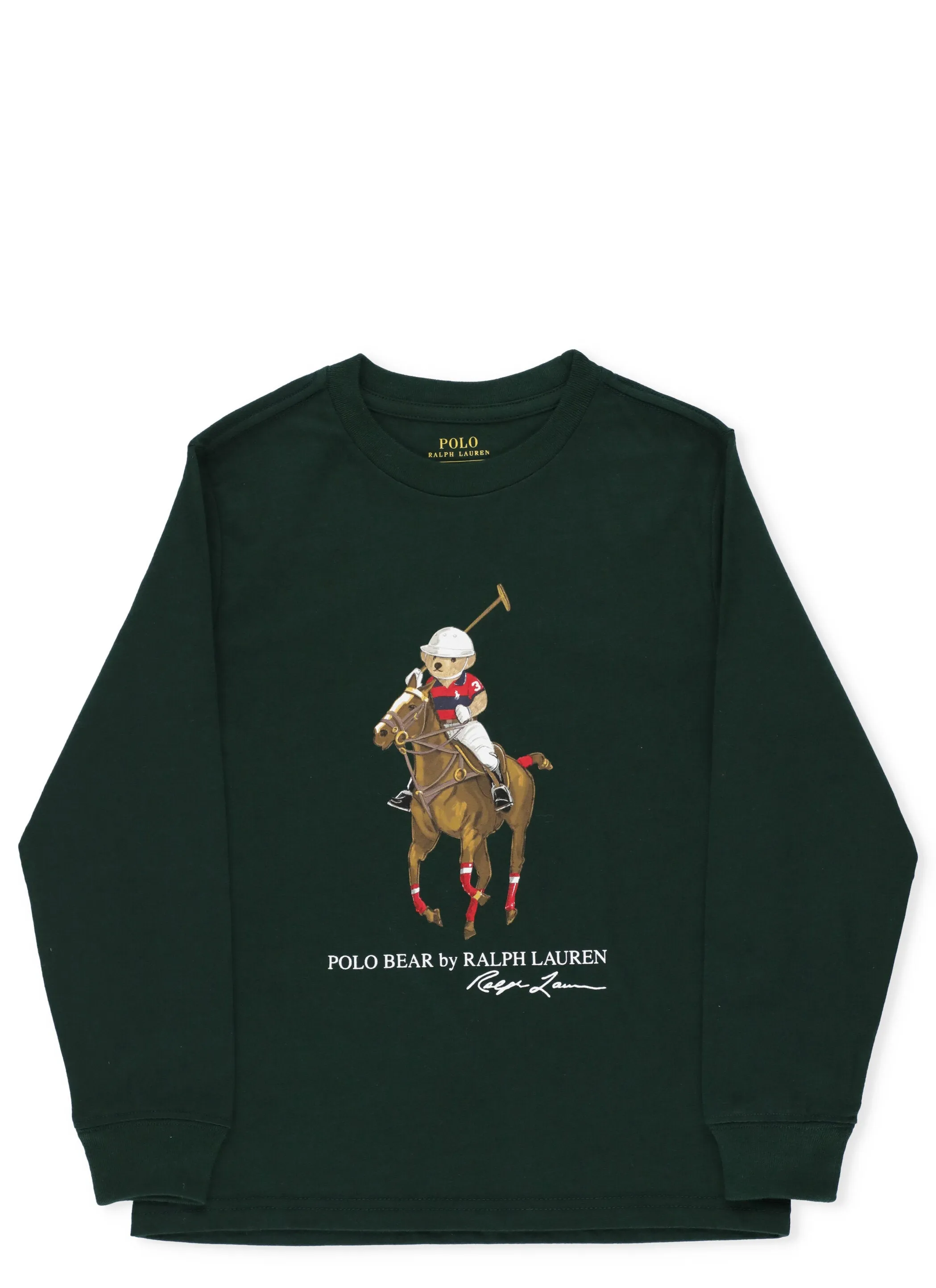 Ralph Lauren Kids Pony Print Crewneck Sweatshirt