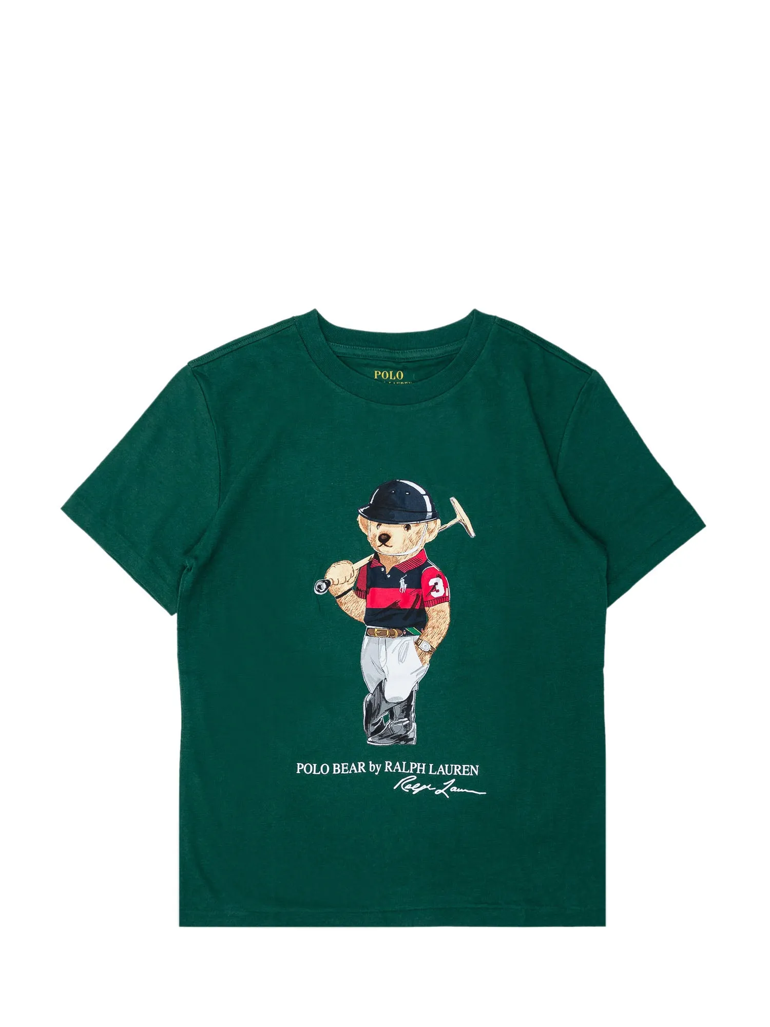 Ralph Lauren Kids Teddy Bear Print T-Shirt