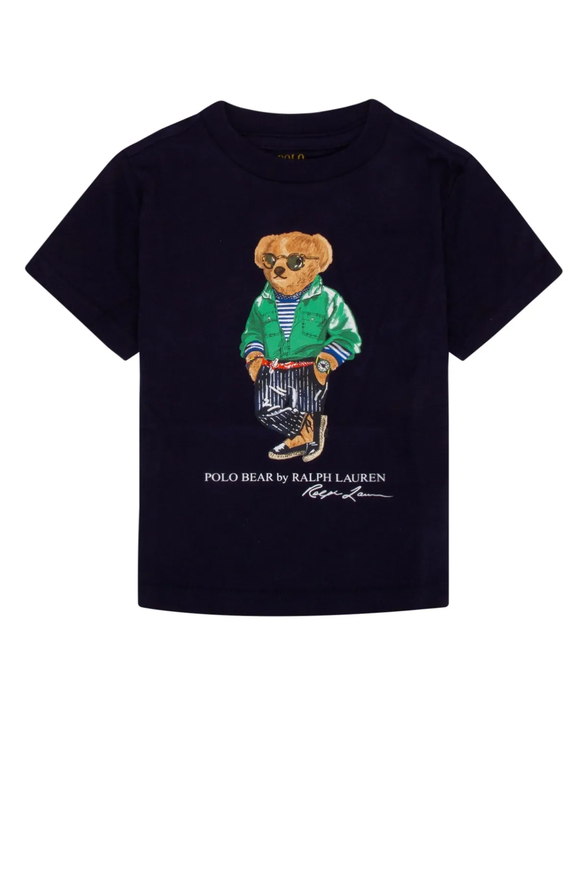 Ralph Lauren Kids Teddy Bear Printed Crewneck T-Shirt