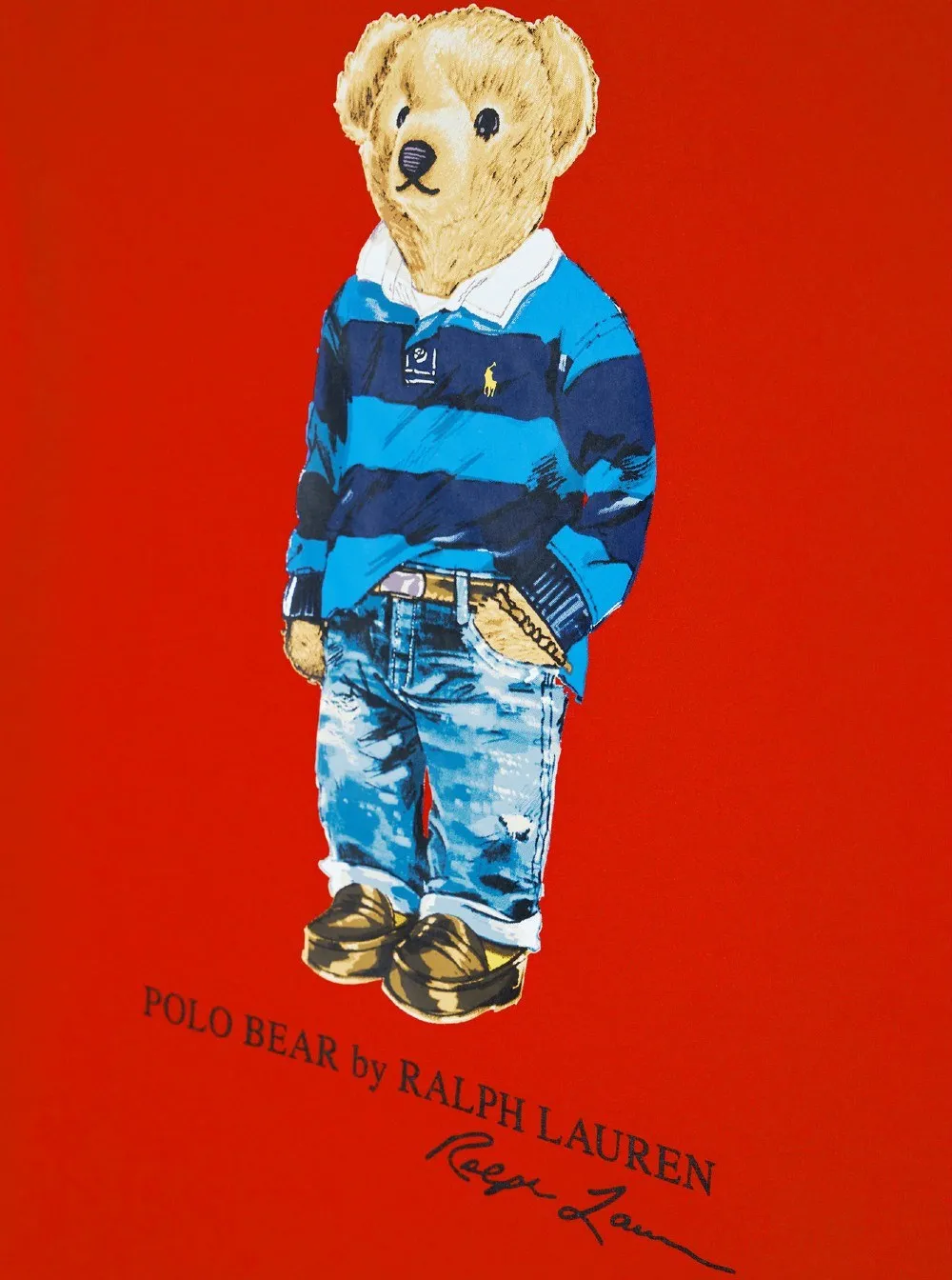 Ralph Lauren Kids Teddy Bear T-Shirt