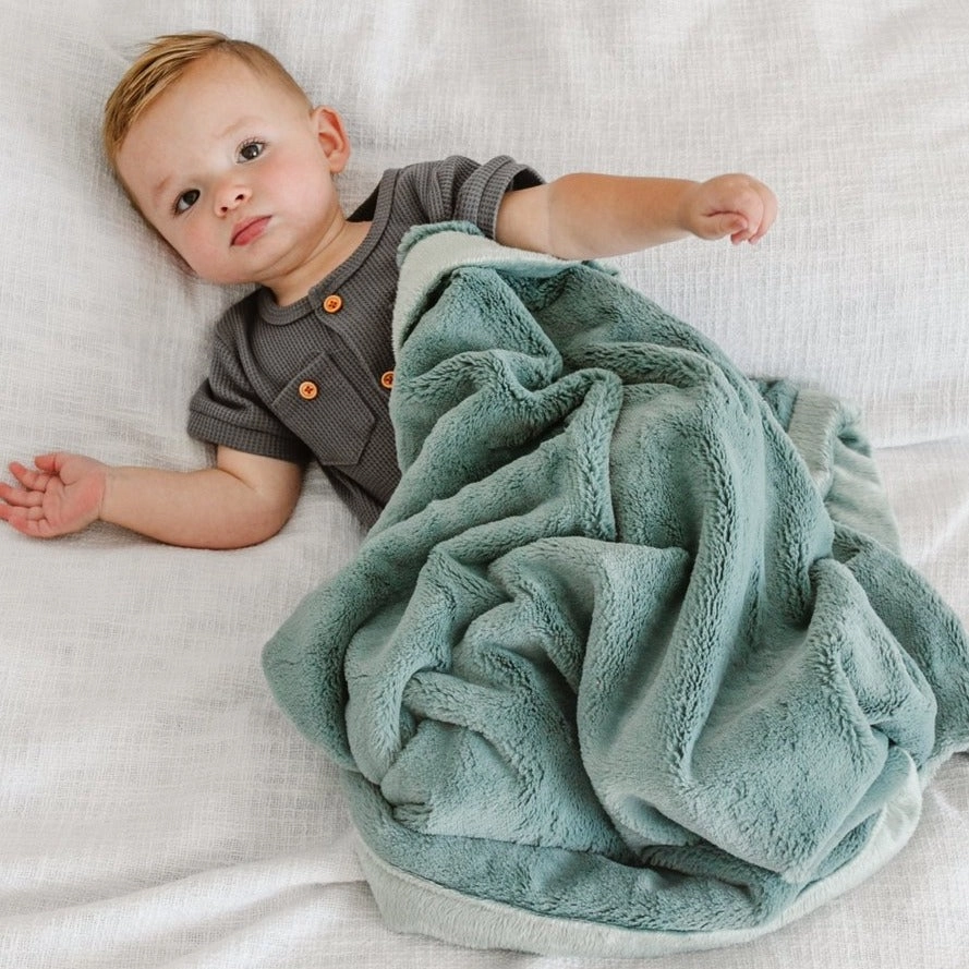Receiving Lush Blanket