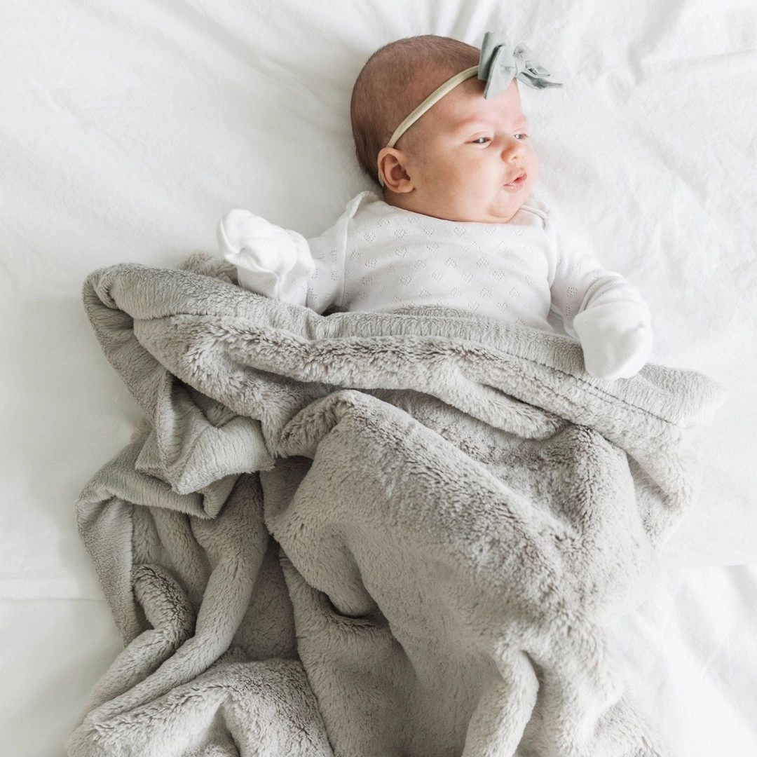 Receiving Lush Blanket