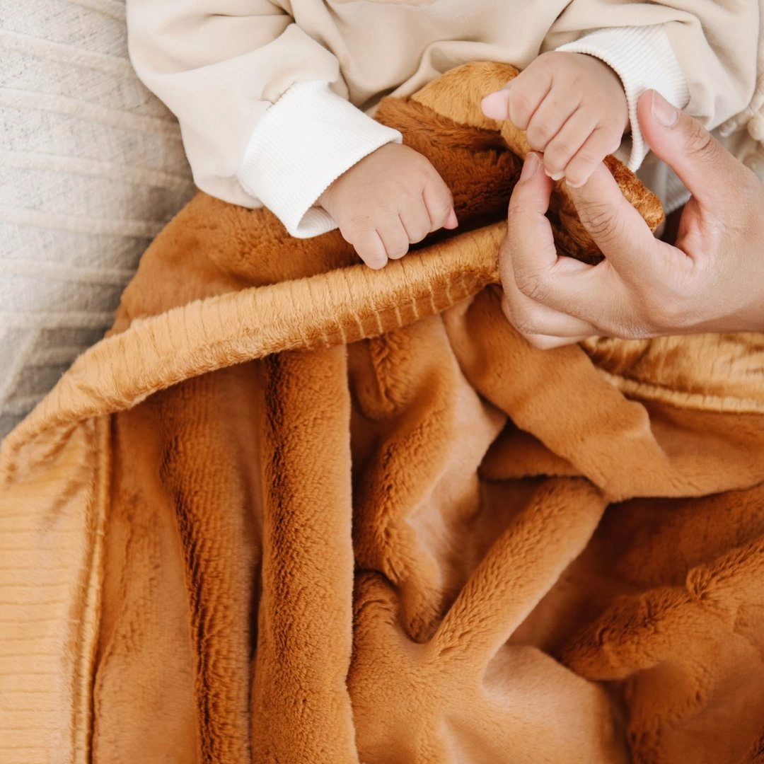 Receiving Lush Blanket