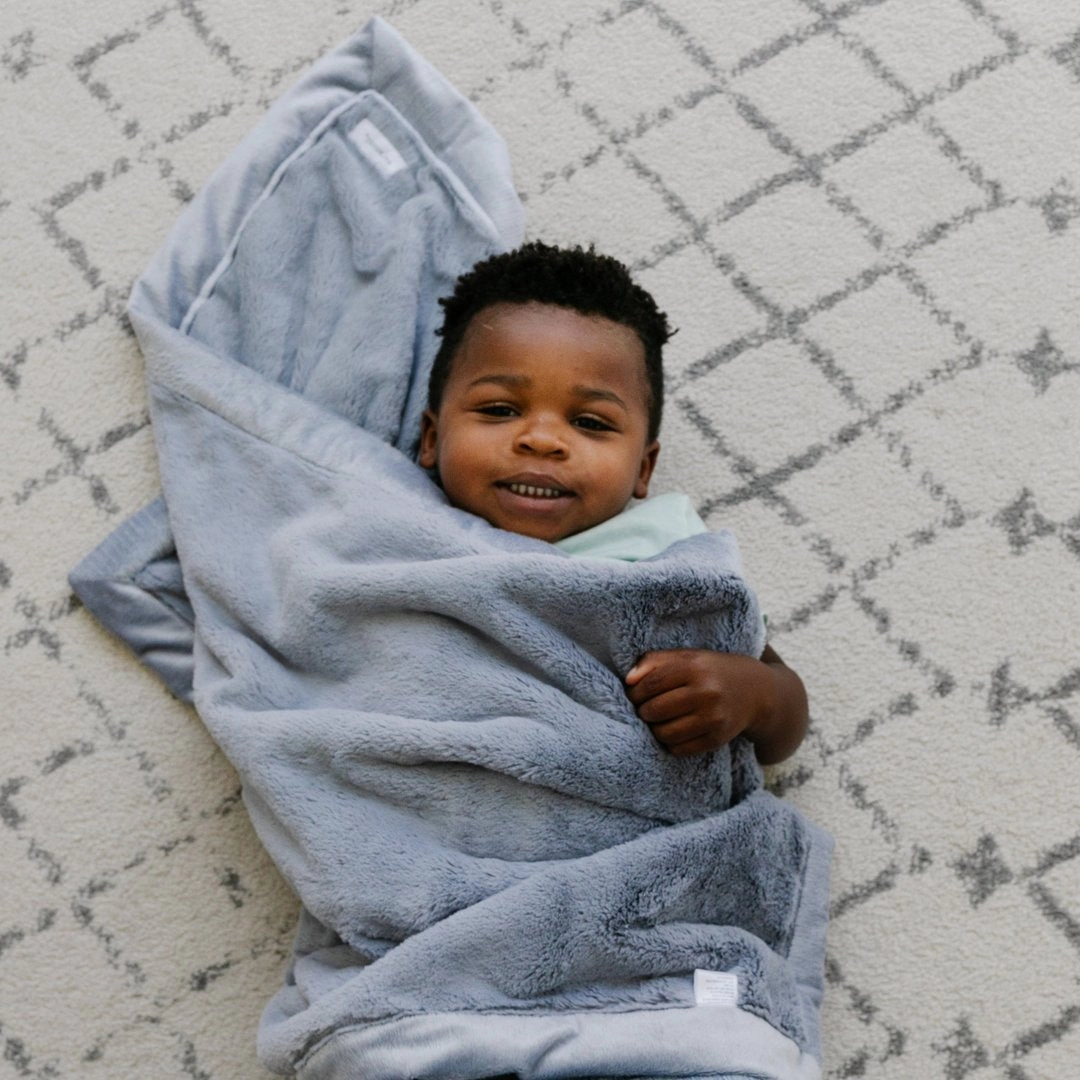 Receiving Lush Blanket