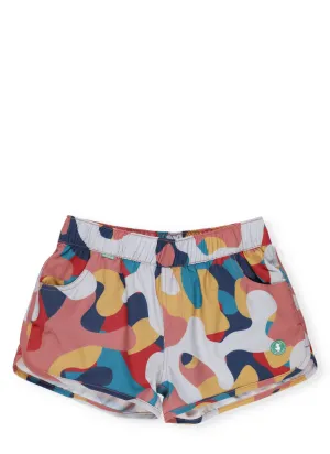 Save The Duck Kids Abstract Print Swim Shorts