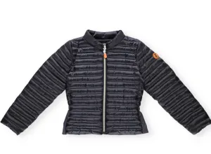 Save The Duck Kids Logo Patch Quilted Jacket