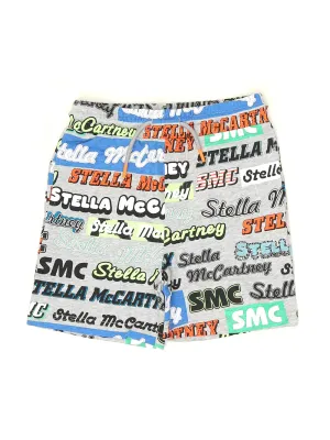 Stella McCartney Kids Allover Logo Print Shorts