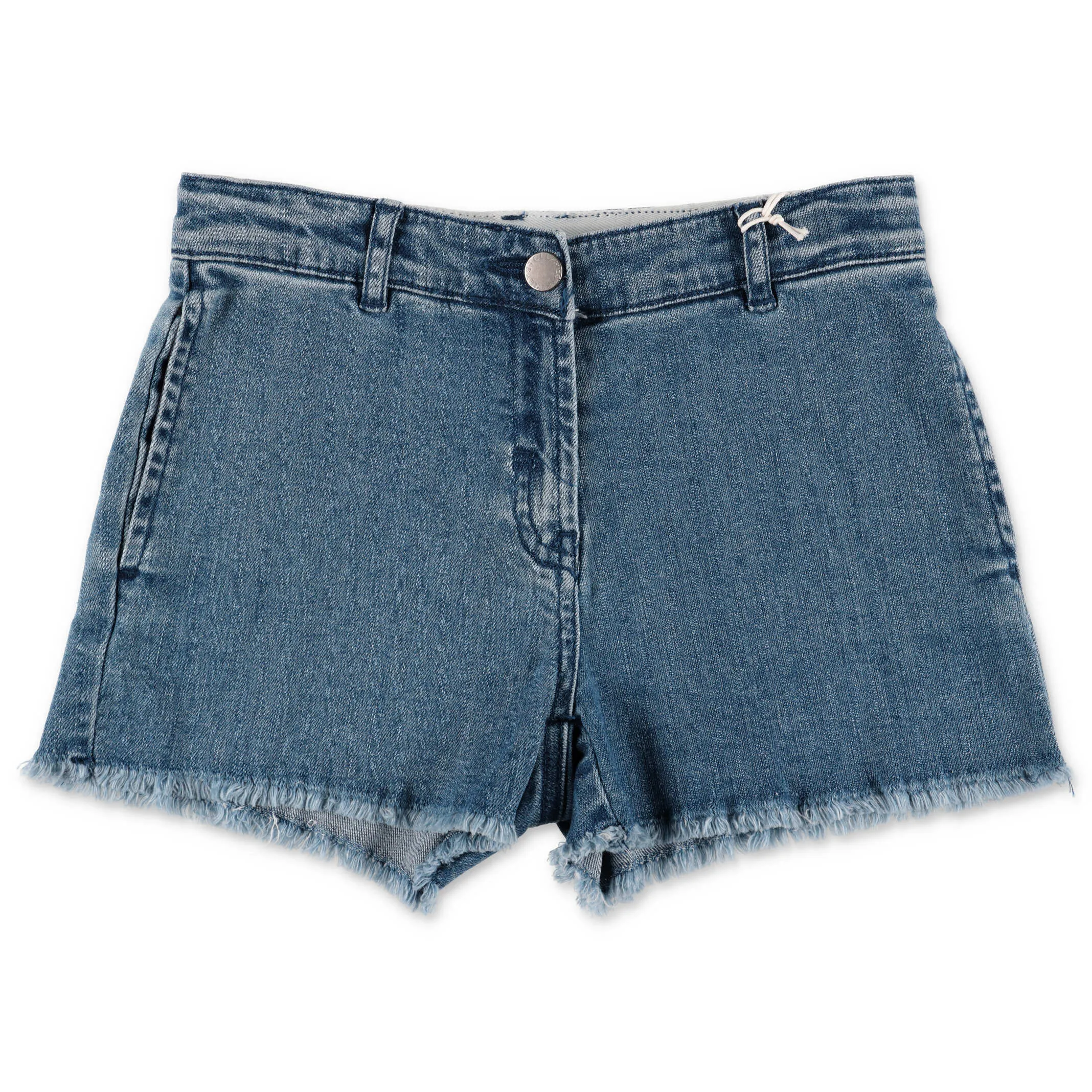 Stella McCartney Kids Butterfly Patch Denim Shorts