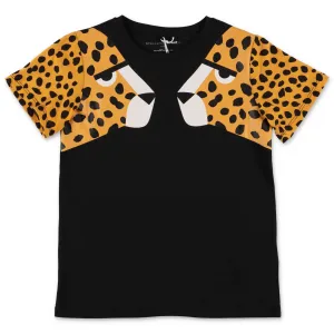 Stella McCartney Kids Cheetah Crewneck T-Shirt