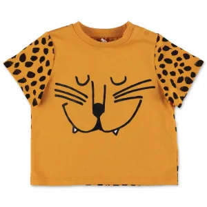 Stella McCartney Kids Cheetah Crewneck T-Shirt