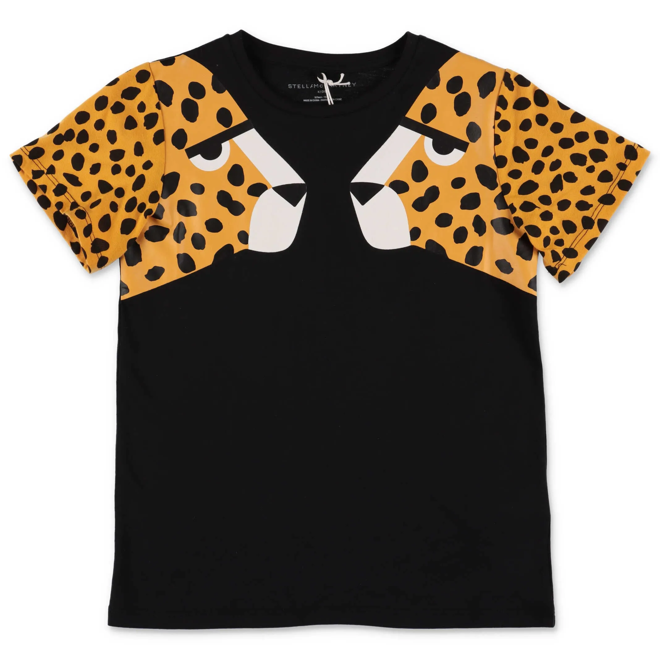 Stella McCartney Kids Cheetah Crewneck T-Shirt