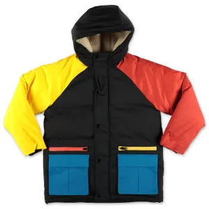 Stella McCartney Kids Colour Block Hooded Jacket