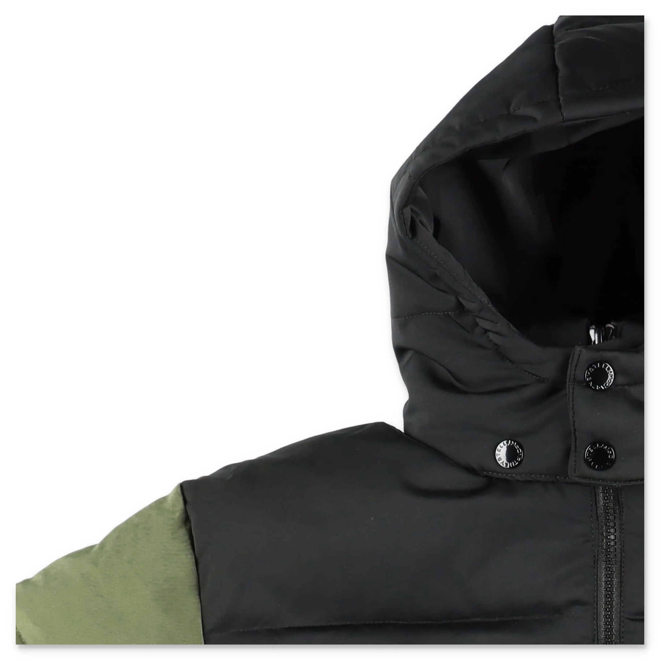 Stella McCartney Kids Contrast Sleeve Puffer Jacket