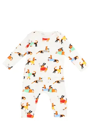 Stella McCartney Kids Dog Printed Two-Piece Set