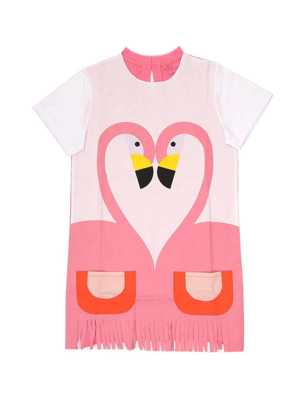 Stella McCartney Kids Flamingo Print T-Shirt Dress